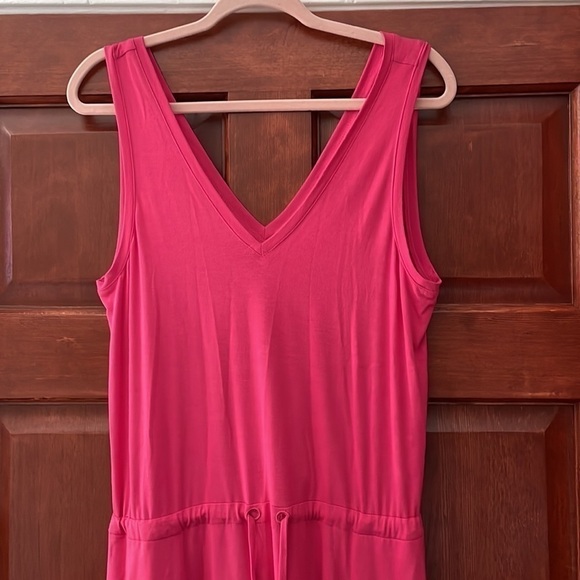Sweaty Betty Take It Easy Drop Waist Dress in Pink Size S - Picture 3 of 12